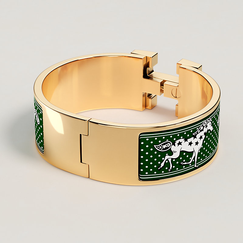 Clic Clac H Cheval de Coeur Bandana bracelet | Hermès USA